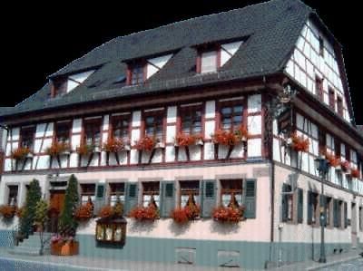 Landhotel Krone Königsbach-Stein Exteriör bild